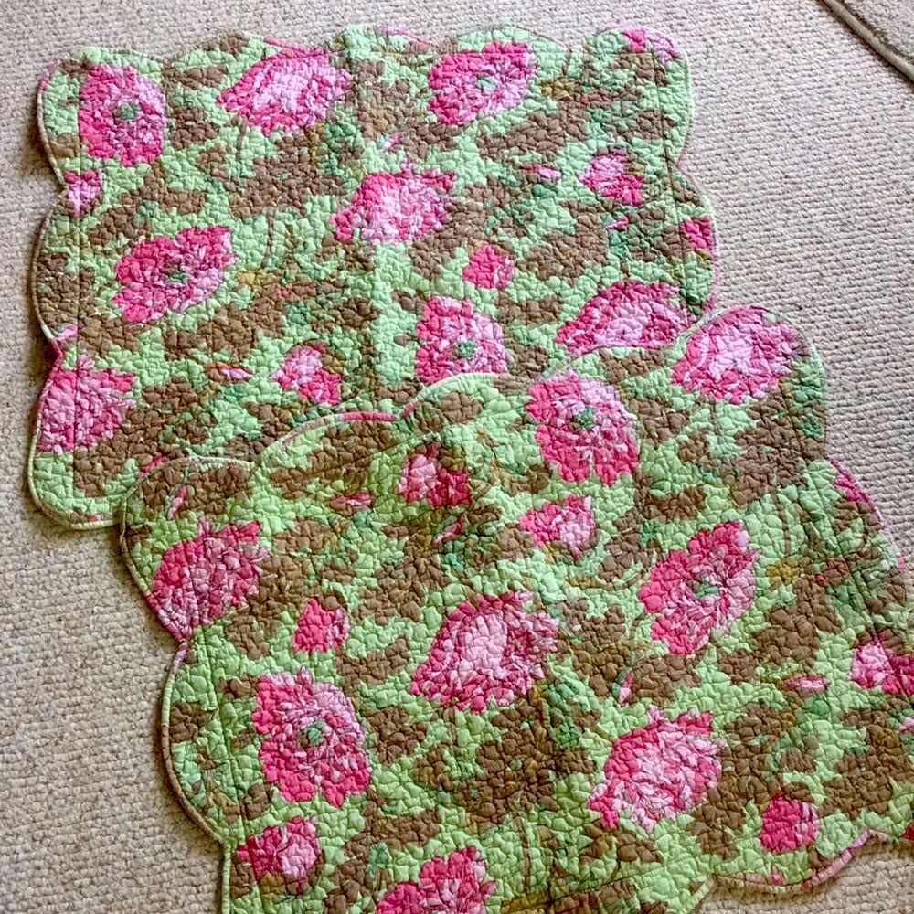 Set/2 Quilted Pillow Shams - Picture 2 of 5